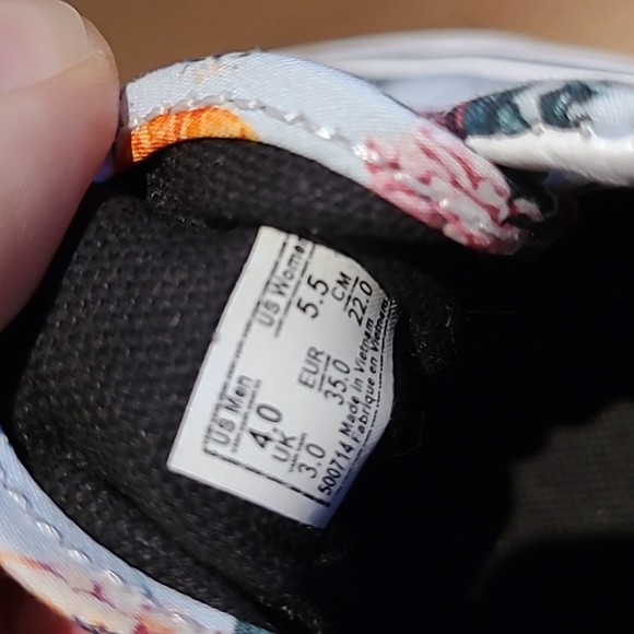 Kids VANS Era garden floral color - Picture 4 of 6